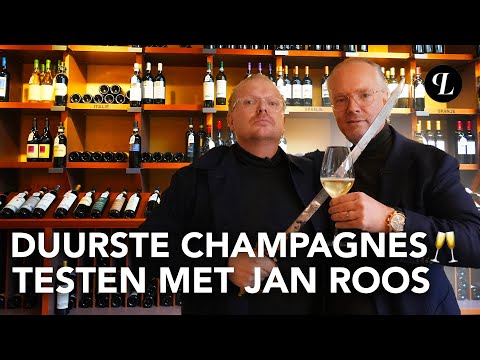 MET JAN ROOS DUURSTE CHAMPAGNES TESTEN + SLIJTERIJ TOUR