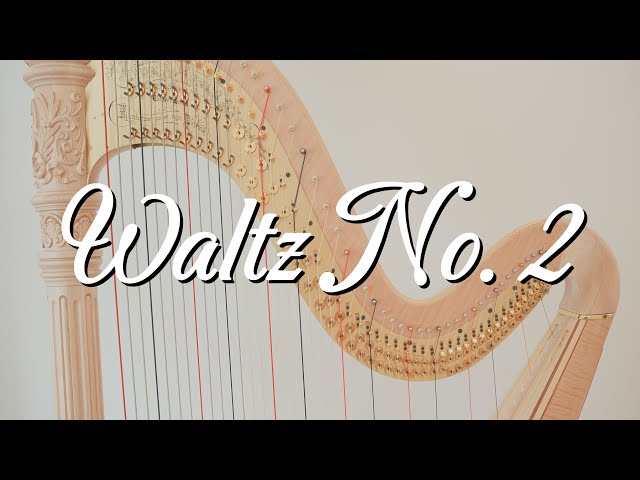 Waltz No. 2 - Dmitri Shostakovich - Harp Cover With Sheet Music