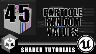 Particle System Random Values - Advanced Materials - Episode 45