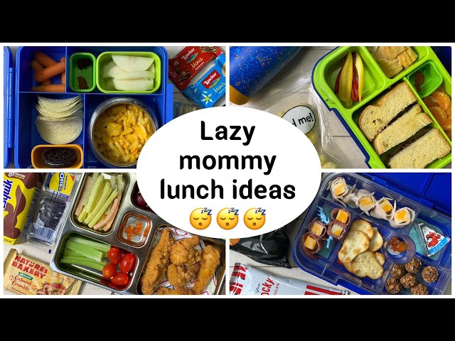 4 thermos meals using the Caperci Kids Insulated lunchbox