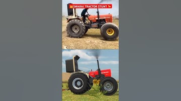 👑🐎Swaraj tractor stunt | Indian vehicle simulator 3d #tractor #viral #farming
