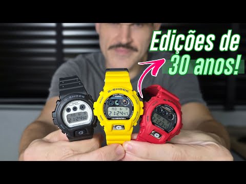 I used special G-Shocks DW-6900 ⌚🤩