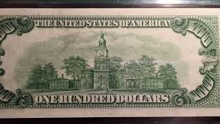 1950 Series $100 Note