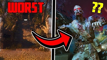 The WORST Map on Every COD Zombies Game!