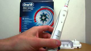 Van storm snor Centrum Oral-B Pro 5000 Smart Series Toothbrush Review - YouTube