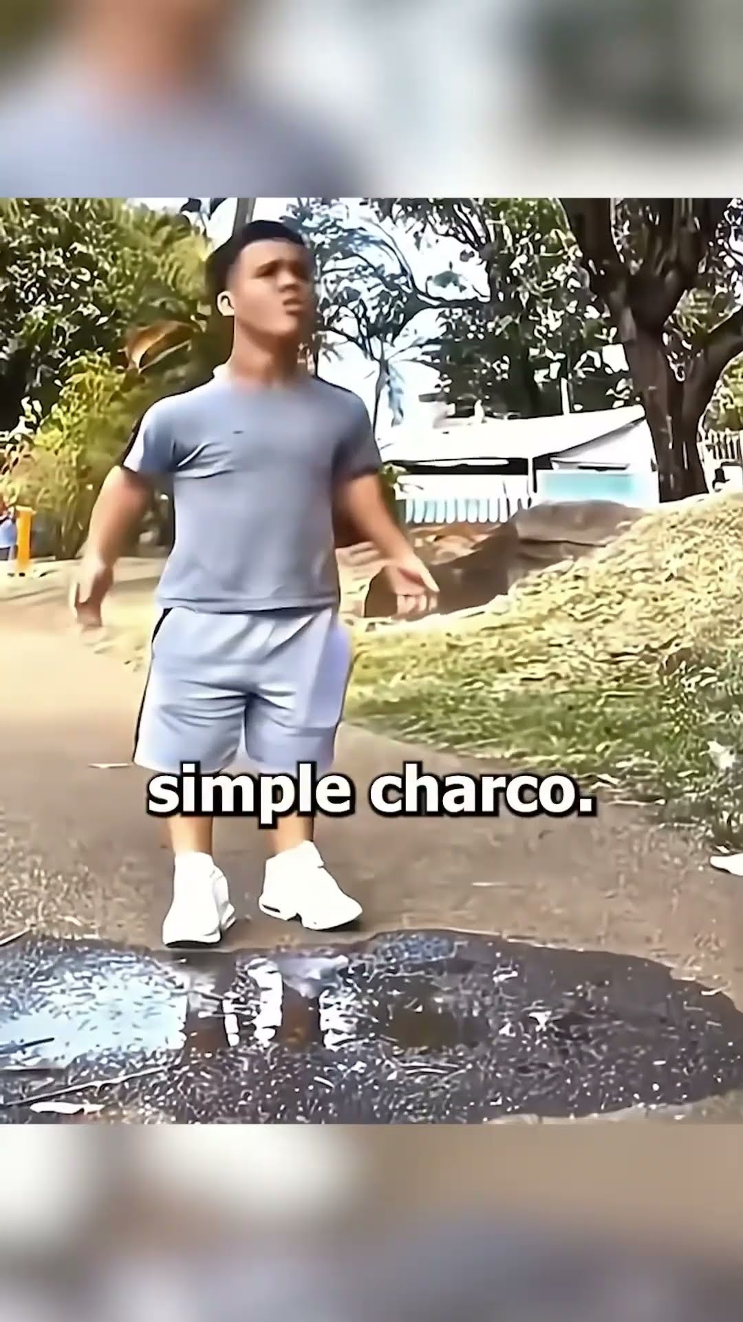 Así ven los ENANOS un simple CHARCO?