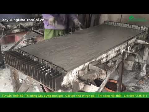 Video Cách sản xuất thanh hàng rào bê tông đúc sẵn đơn giản... - youtube