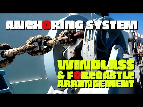 WINDLASS | ANCHORING SYSTEM | MARITIME ENGLISH