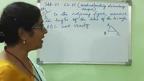 Class 6-Chapter 11(Understanding Elementary  Shapes)