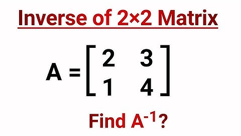 Shortcut Method to Find Inverse of a 2x2 Matrix in Minutes! | Matrices & Determinants