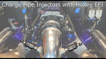 Charge pipe injectors the easy way: A brief how to with Holley EFI