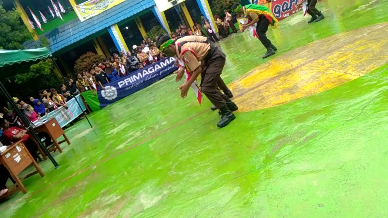 Yel2 pramuka smpn 4 kendari (KONGGOASA)