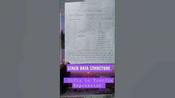 INFIX TO POSTFIX EXPRESSION USING STACK #datastructuresandalgorithms ,#datastructures ,