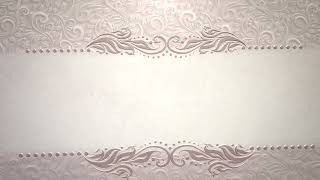 Closeup vintage flowers and tree motion wedding background elegant and luxury pastel style animation