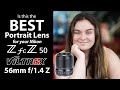 Viltrox 56mm f/1.4 Portrait Lens Review for Nikon Z DX Cameras