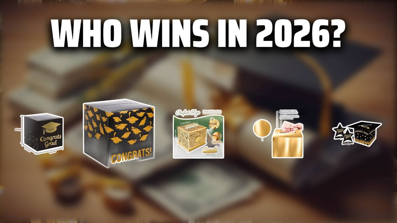 The Top 5 Best Graduation Money Box in 2026 - Must Watch Before Buying!