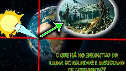 Onde se localiza o cruzamento entre a linha do Equador é o Meridiano de Greenwich Brainly?