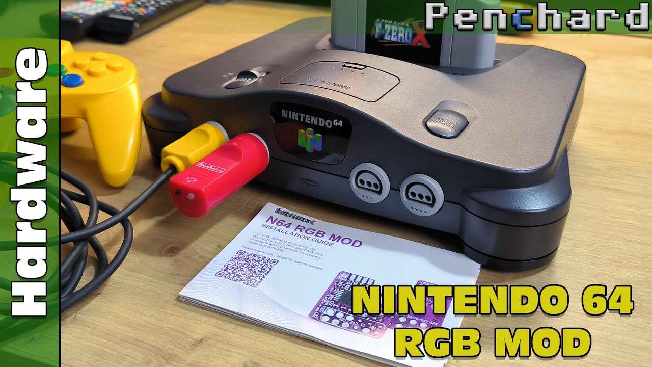 Nintendo 64 - RGB MOD - YouTube