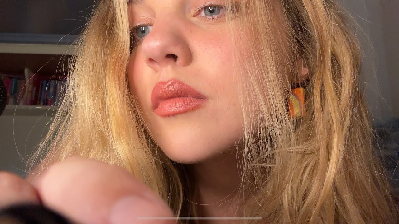 ASMR drawing on your face (roleplay)