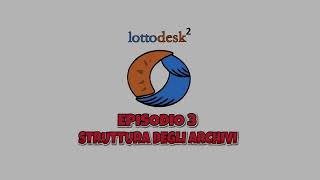 LottoDesk software lotto - Struttura archivi Lotto, SuperEnalotto, Eurojackpot e altri giochi - Ep.3 screenshot 4