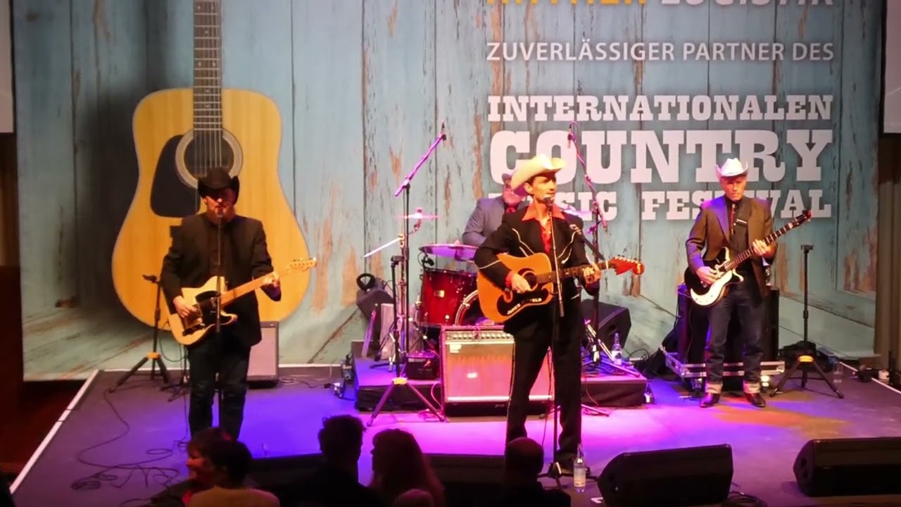 James Intveld and The Honky Tonk Palominos  - live - Albisguetli 2023