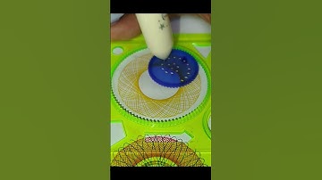 Spirograph asmr 2024 Cool Colorful #spirograph #art #diy #shorts