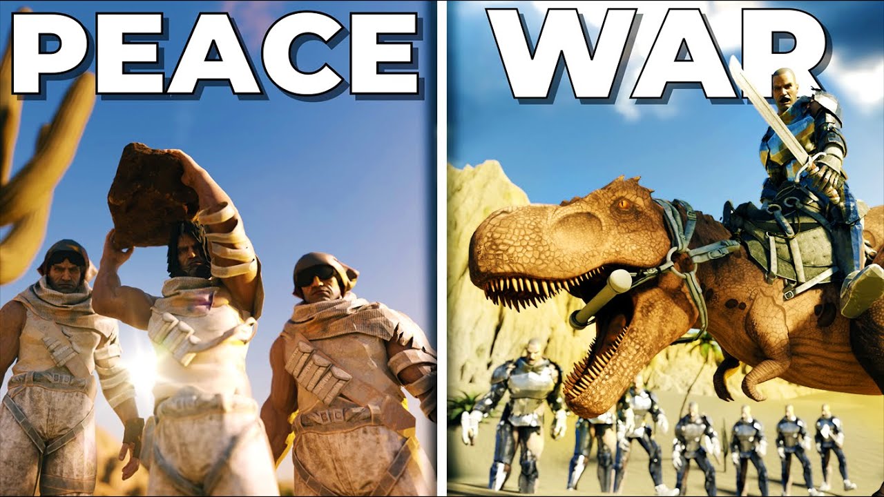 100 игроков симулируют заброшенную цивилизацию в Ark