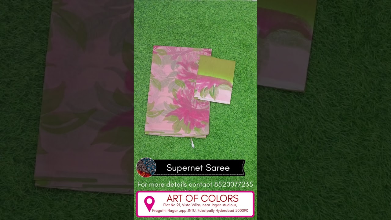 Supernet sarees 