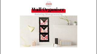 June Janome Club 2026: Wall Organiser featuring Monogramming