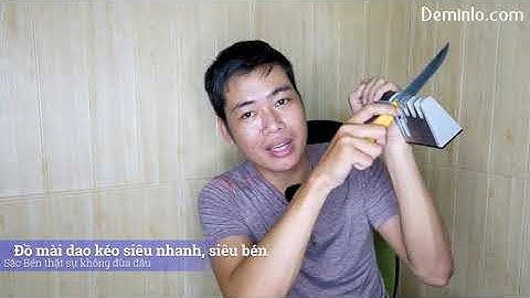 [Phải có] Dụng cụ mài dao kéo loại này tốt mài siêu nhanh siêu sắc bén
