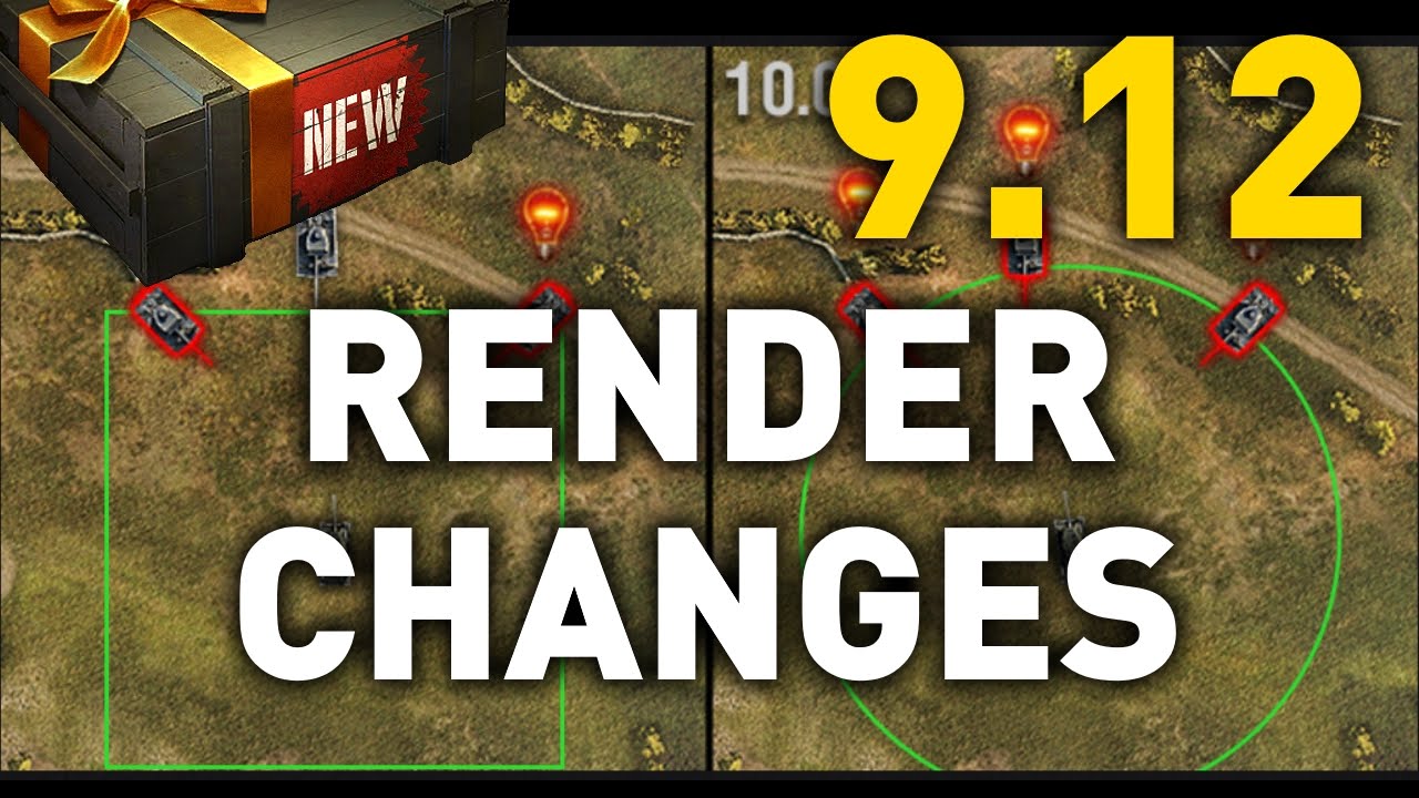 games people play World of Tanks || Render Changes - 9.12 Preview