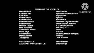 Hot Wheels: Battle Force 5: Full Revolution - End Credits (2012) (English Version)