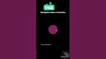 Best Animation Navigation Menu    Day 21/100
