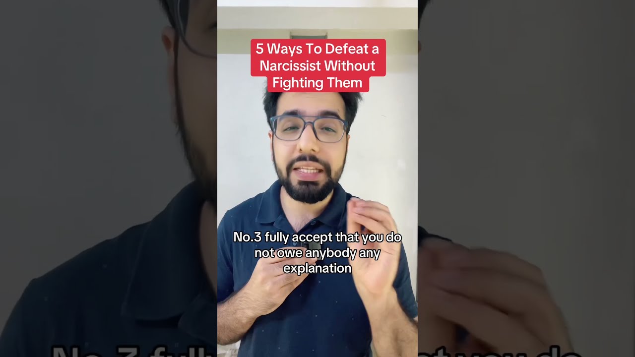 5 Ways To Defeat A Narcissist Without Fighting Them
