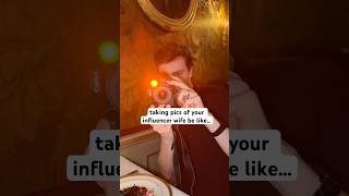 taking pics of your influencer wife be like #trend #influencerlife #coupleschannel #coupleshorts