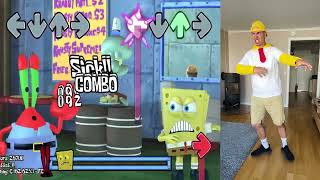 Friday Night Funkin' VS Mistful Crimson Morning V1 Update | Vs Spongebob In Rea Life