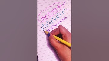 How to solve Exponent &  Power #shorts #mathtricks power Solution I