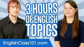 Learn English in 3 Hours - ALL You Need to Master English Conversation