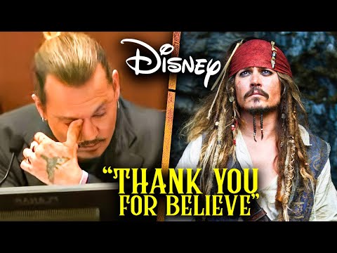 Johnny Depp Reacts To Disney Apologizing To Him After Court Ruling