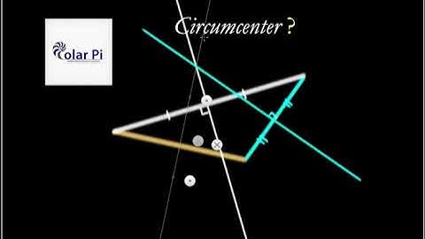 What is the "Circumcenter" of a triangle?