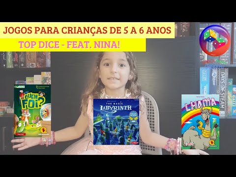 Top Dice - Jogos para Crianças de 3 a 4 Anos 