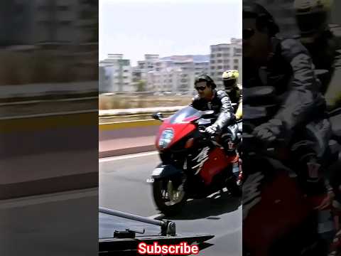 Dhoom movie scene #dhoom #dhoomaofficialvideo #dhoomamtrailer #hayabusa #suzuki #suzukibike