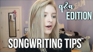SONGWRITING TIPS: INSPIRATION, MOTIVATION, HOW I WRITE - Caroline Dare