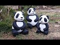 Como Fazer Urso Panda De Cimento