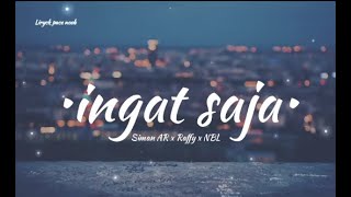 Download Lagu Ingat saja- siman AR x Raffy x NBL ( vidio Lirik) MP3