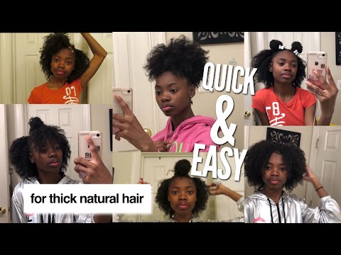 7-quick-and-easy-natural-hairstyles!-(on-thick-hair)