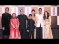 Bollywood actor  mr amitabh bachchan with his family