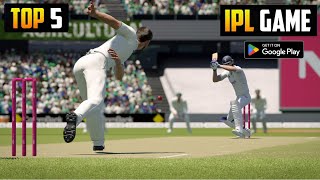 Top 5 Best Cricket Games For Android |New Android Games