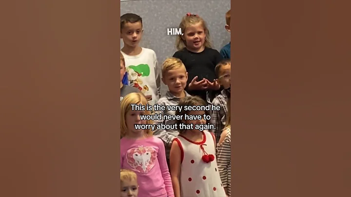 The day this boy realized he was getting adopted ❤️ - DayDayNews