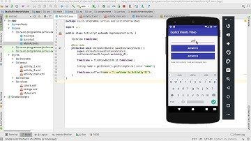13. Explicit Intents Part 2 (AS 3.1.3)